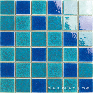 Mosaico de série de piscina de porcelana